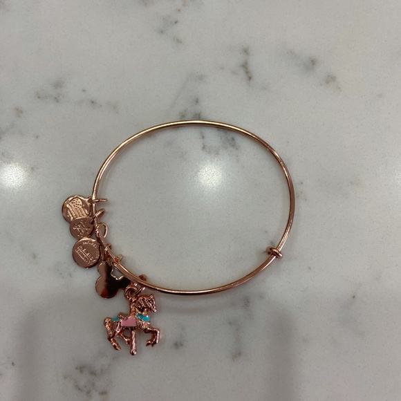 Disney x Alex and Ani // I Live in Fantasy Land Bracelet Set // Rose Gold - Picture 2 of 10
